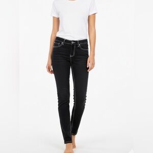 Earl Jeans Dark Blue Straight Leg Classic Denim size 5